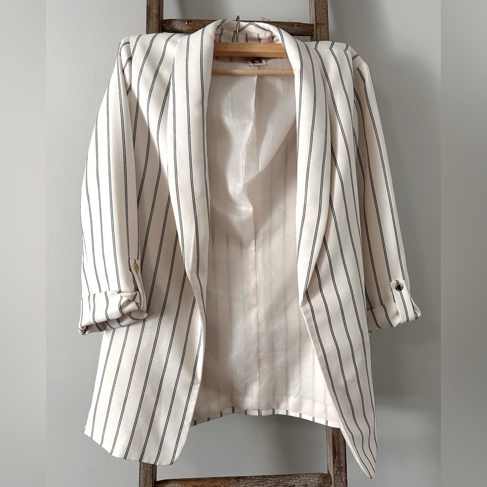 Stripped blazer